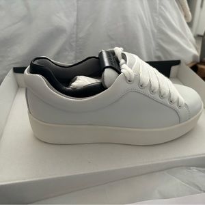 Wore once rag & bone white sneakers